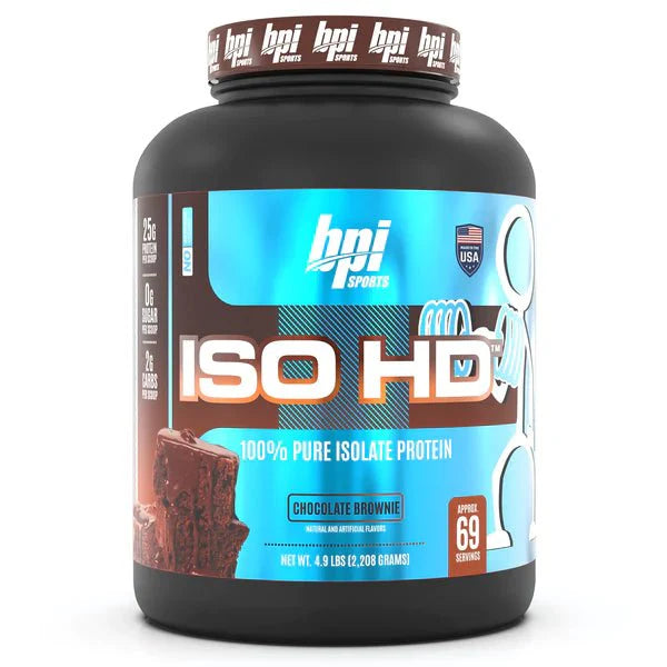 BPI SPORTS آيزو إتش دي 4.9 باوند براوني الشوكولاتة 69 حصة