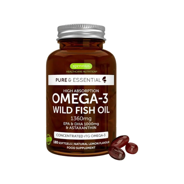 Igennus Omega 3 Wild Fish Oil 1360mg Softgel 180
