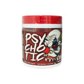 Insane Labz Psychotic Hawaiian Orange pre-workout powder 212g container, 35 servings, high-stimulant energy and focus supplement for intense workouts, tropical citrus flavor packaging