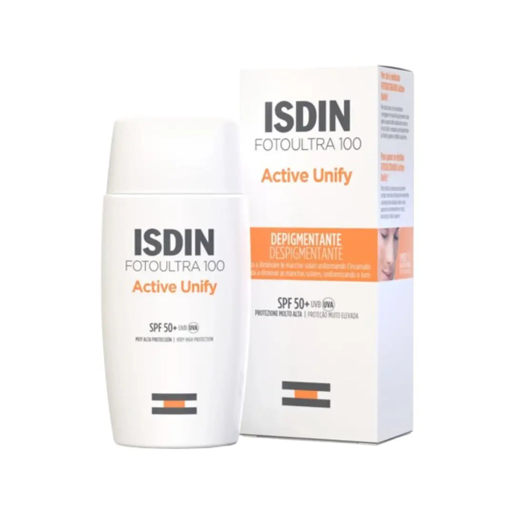 ISDIN FOTOULTRA100 SPF50+ أكتيف يونيفاي فيوجن فلويد 50 مل