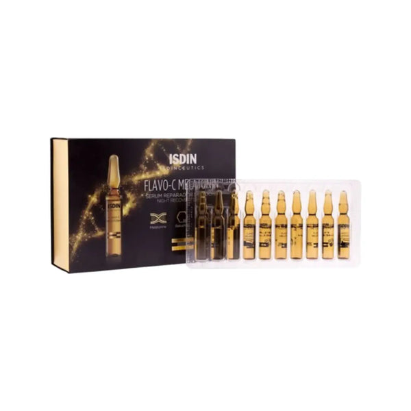 Isdinceutics Flavo-C Melatonin Ampoules 2ml Pack of 10