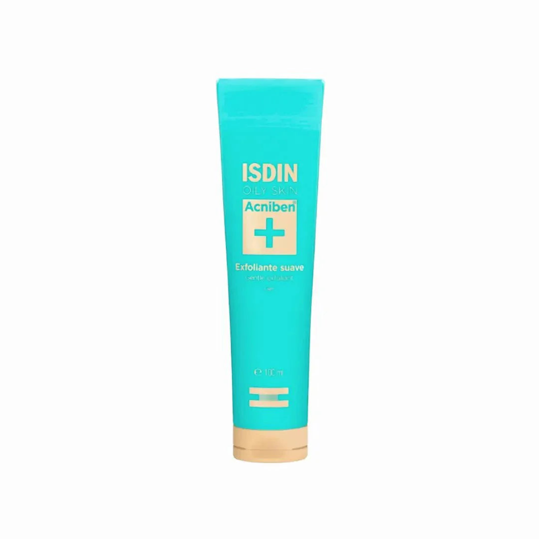 Isdin Acniben Gentle Exfoliating Cleanser for Oily Skin 100ml – Pore-Clearing & Oil-Control Exfoliant