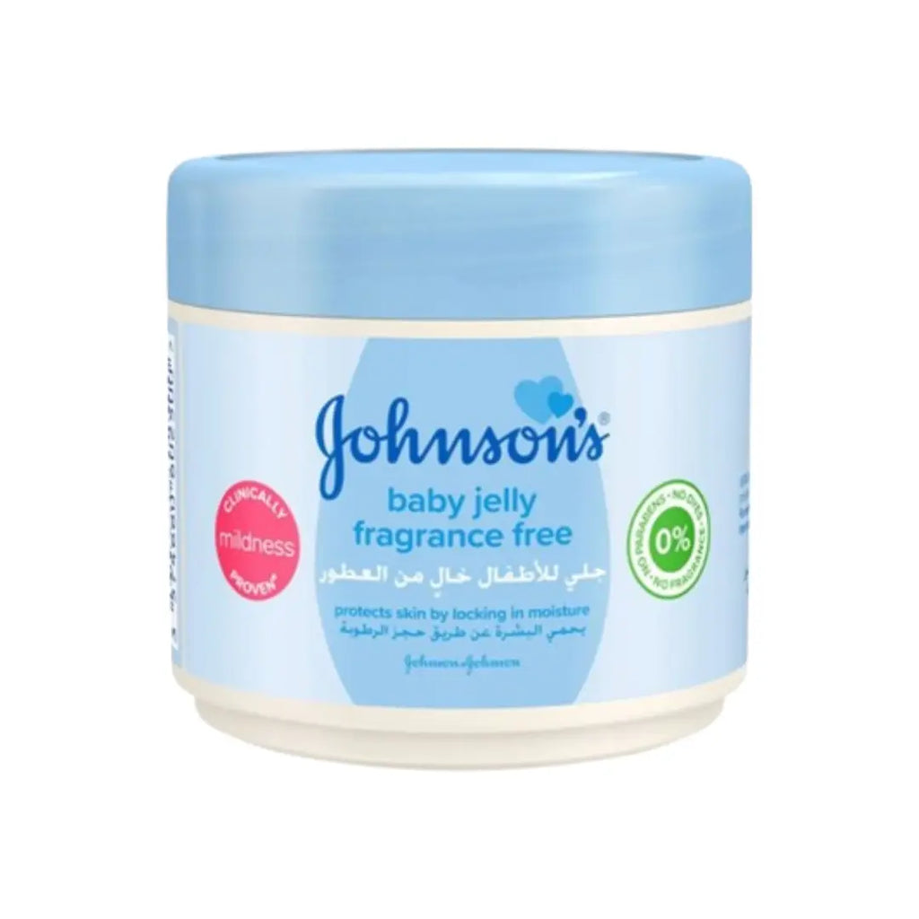Johnson's Baby Fragrance Free Jelly 100g Gentle Moisturizing Jelly for Baby Skin