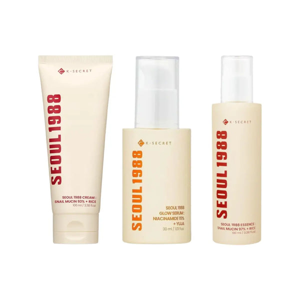K-Secret Seoul 1988 Glow Skin Care Gift Set
