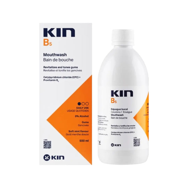 KIN B5 Soft Mint Mouthwash 500ml