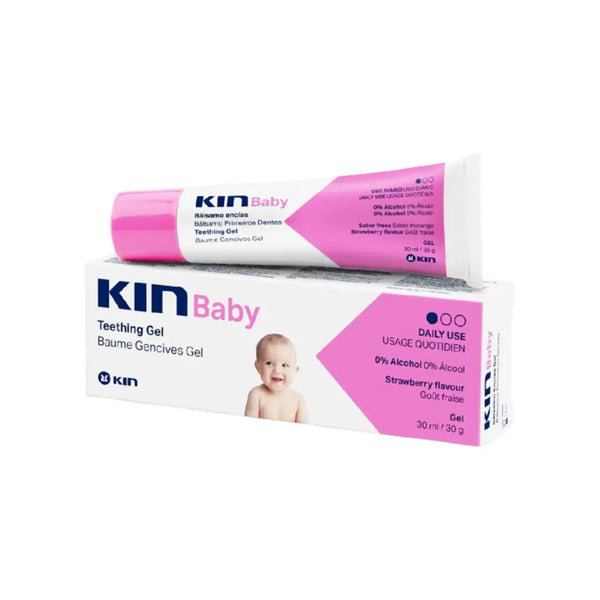 KIN Baby Teething Gel Strawberry 30ml