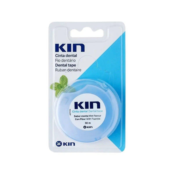 KIN Mint Flavour Dental Tape with Flouride 50m 16125