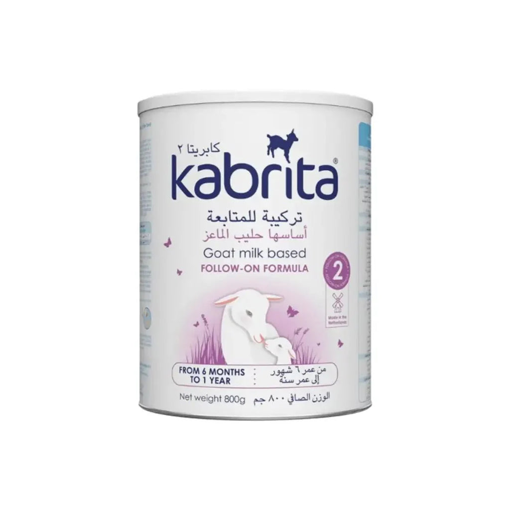 Kabrita Follow-On Formula 2 Goat Milk Powder 800g for babies aged 6–12 months