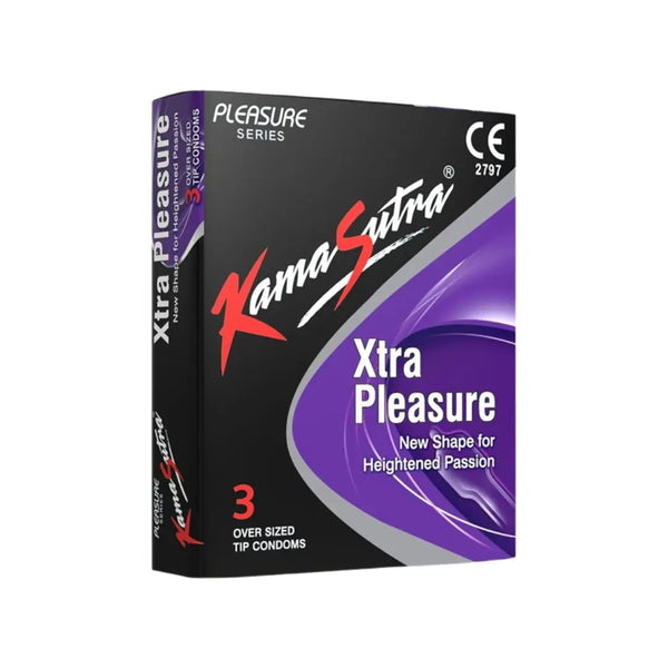 Kamasutra Extra Pleasure Condoms 3s