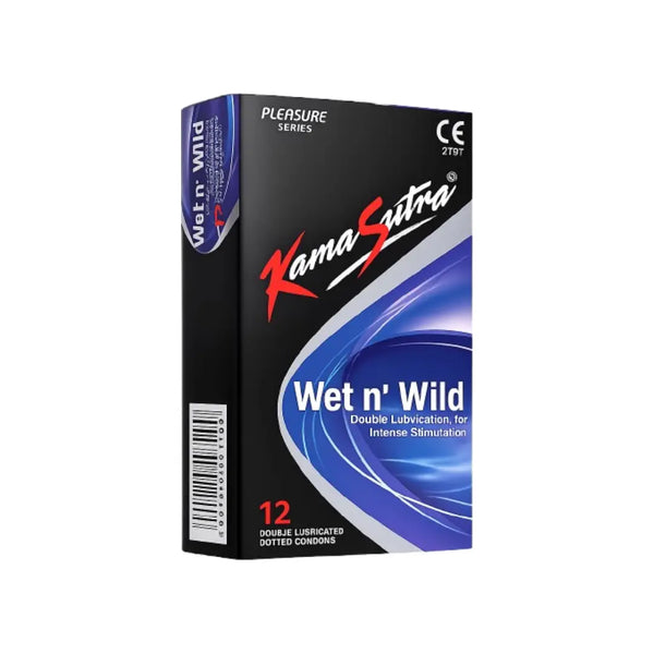 Kamasutra Wet N Wild Condoms 12s