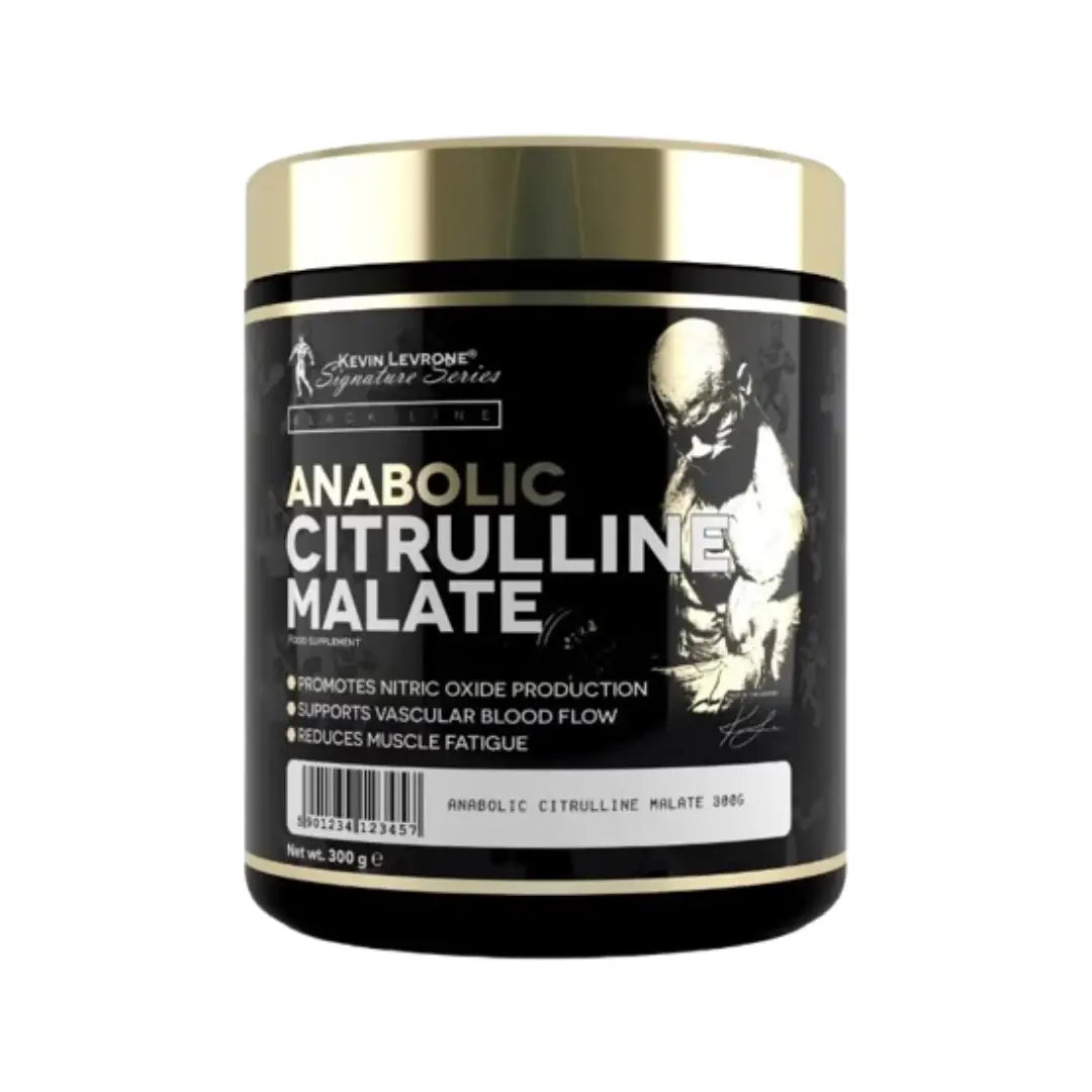 Kevin Levrone Anabolic Citrulline Malate 300g – Pre-Workout Amino Acid Supplement Powder