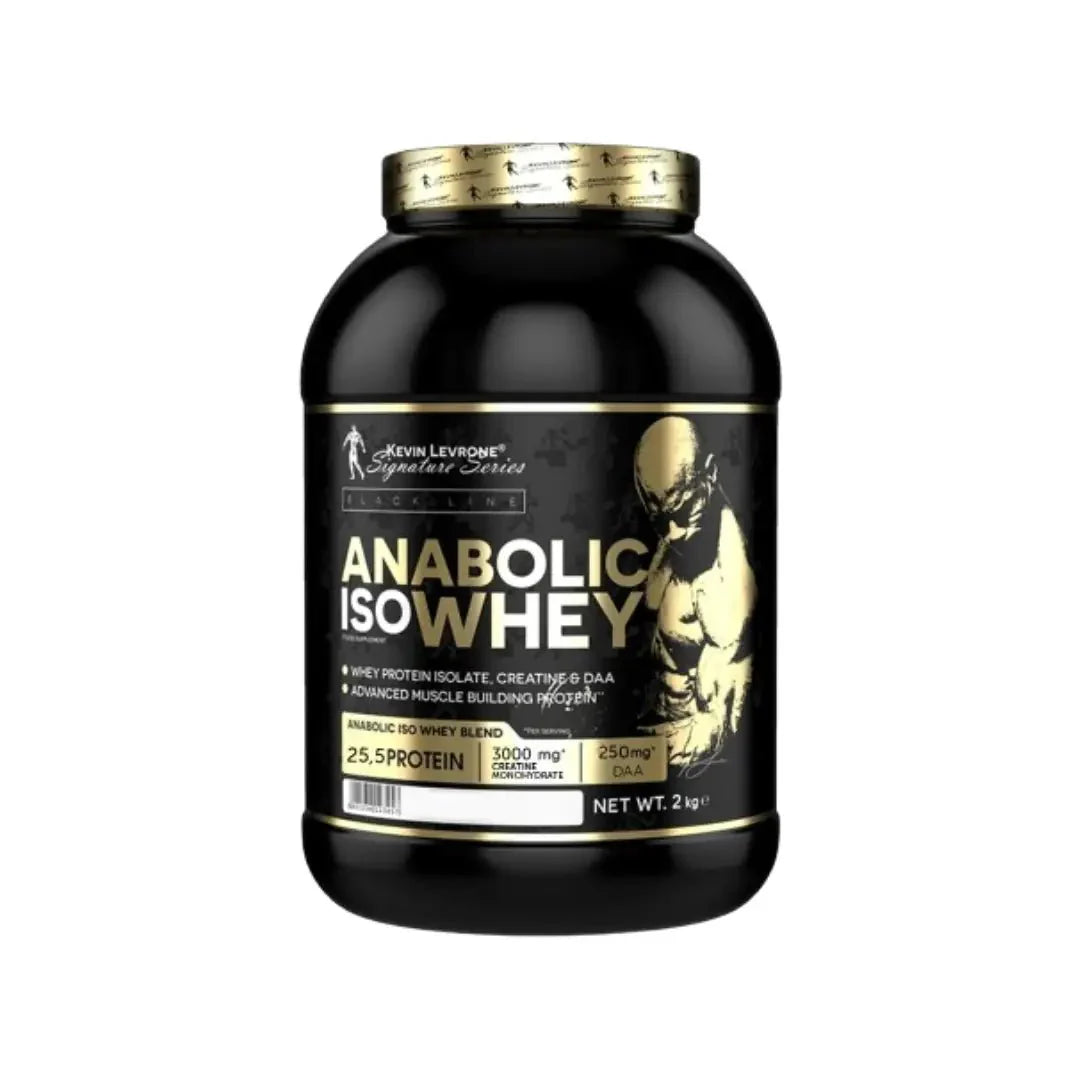 Kevin Levrone Anabolic ISO Whey Protein 2KG Chocolate (66 Servings) for muscle growth and post-workout recovery
