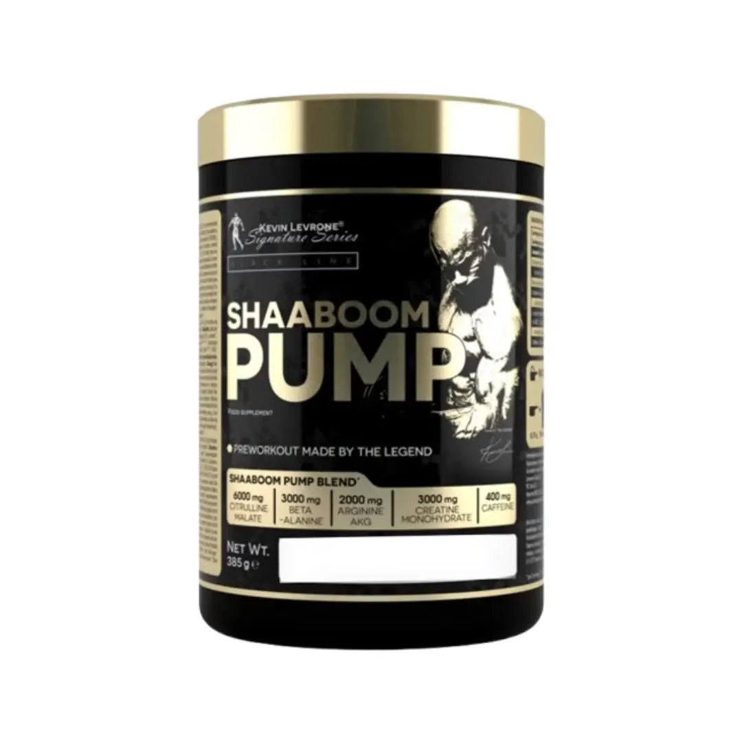 Kevin Levrone Shaaboom Pump Citrus Peach 385g Pre Workout Powder 44 Servings