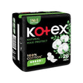 Kotex Natural Maxi Protect Super Pads with Wings 26s – High Absorbency Sanitary Pads for Heavy Flow