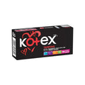 Kotex Tampons Super 16s – Silky Cover Feminine Hygiene Tampons