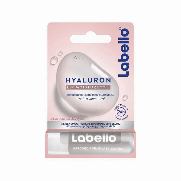 Labello Hyaluron Lip Moisturizer Sheer Rose 5.2g