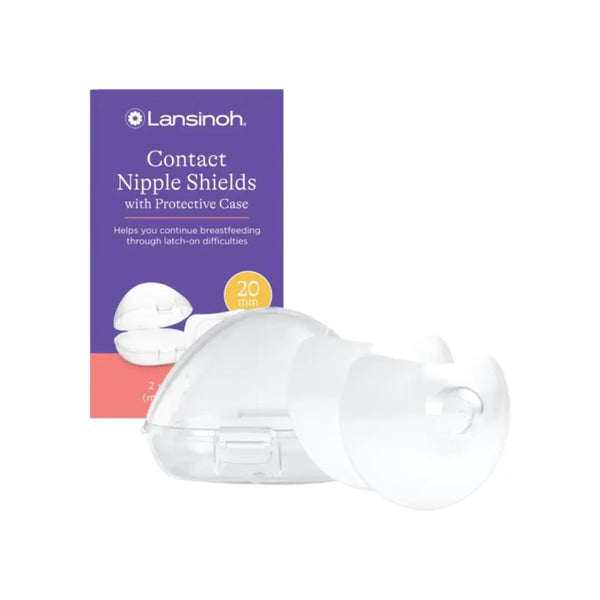 Lansinoh Contact Nipple Shield Size 1 (20mm) 2s