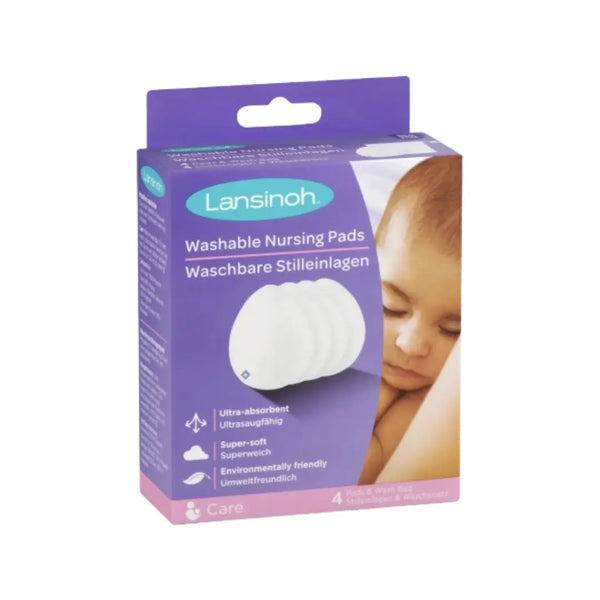 Lansinoh Washable Nursing Pads 4s