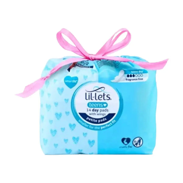 Lil-Lets Teens Smart Fit Day Pad with Wings 14s