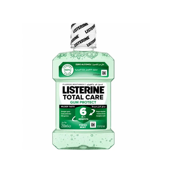 Listerine Gum Protect Fresh Mint Fluoride Mouthwash 250ml
