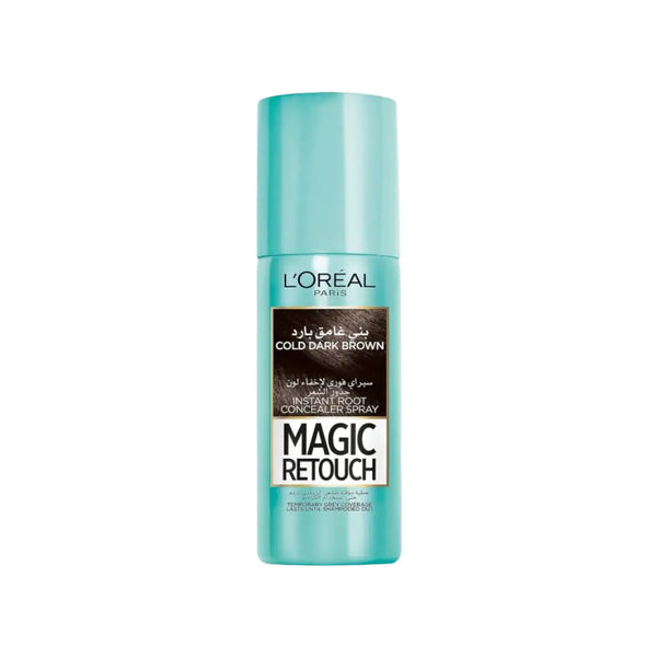 Loreal Magic Retouch بخاخ بني داكن بارد 75 مل