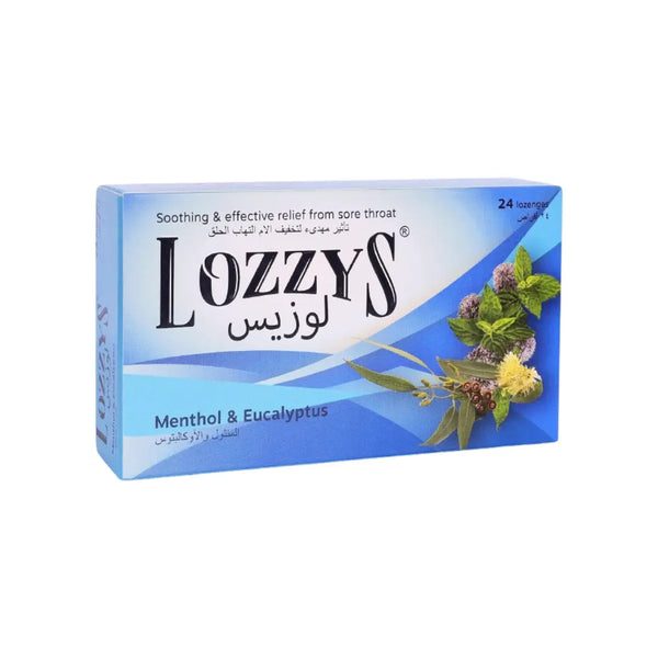 Lozzys Menthol & Eucalyptus Lozenges 24s
