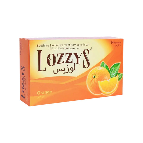 Lozzys Orange Lozenges 24s