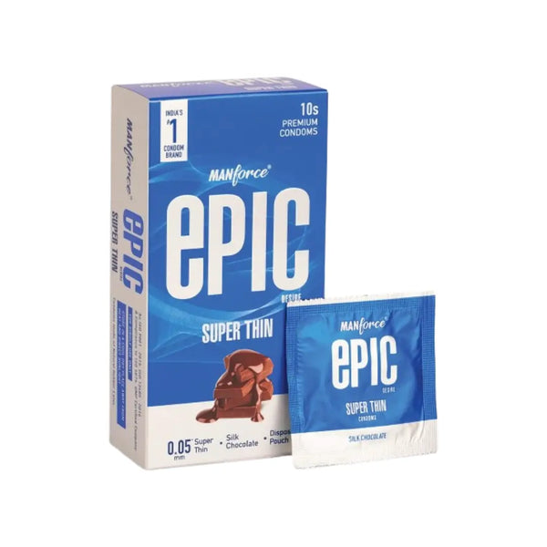 Manforce Epic Silk Chocolate Condoms 10s