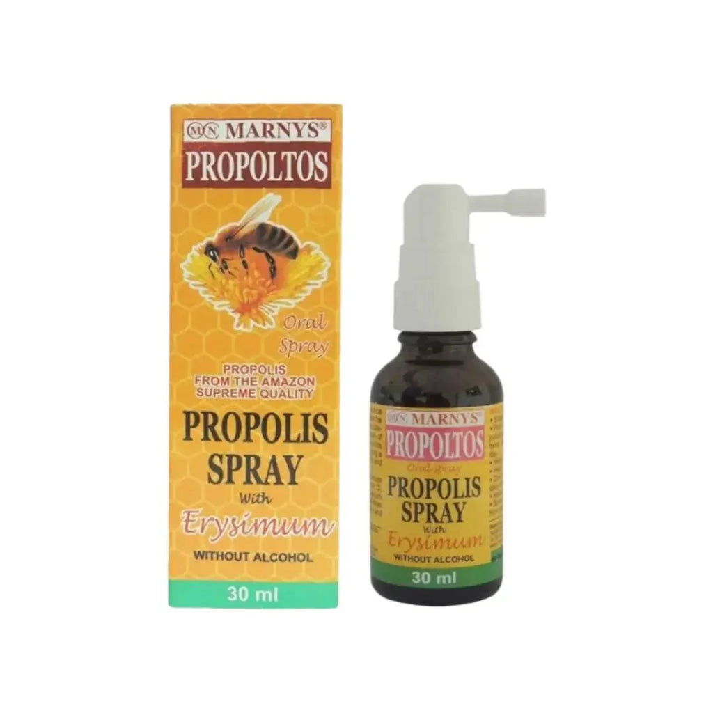 Marnys Propolsaft Propolis Syrup 30ml natural honey thyme menthol throat comfort