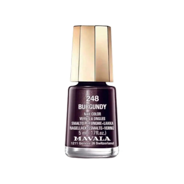Mavala Nail Color Cream 248 Burgundy 5ml