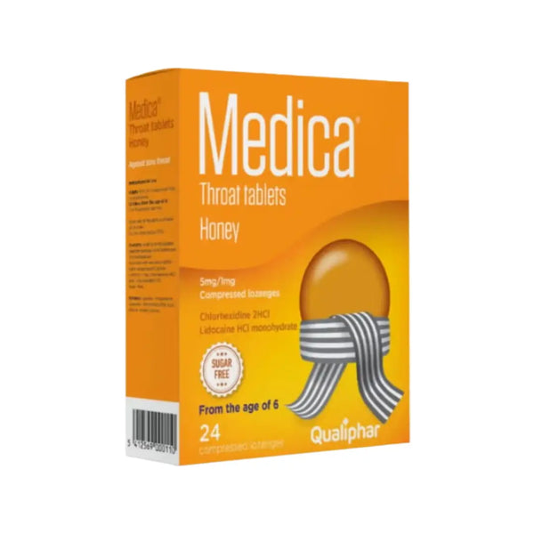 Medica Honey Throat Tablets 24