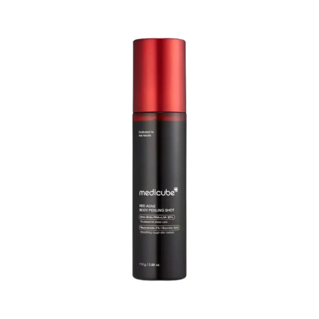 Medicube Red Acne Body Peeling Shot 110g – Exfoliating Body Treatment for Smooth Skin