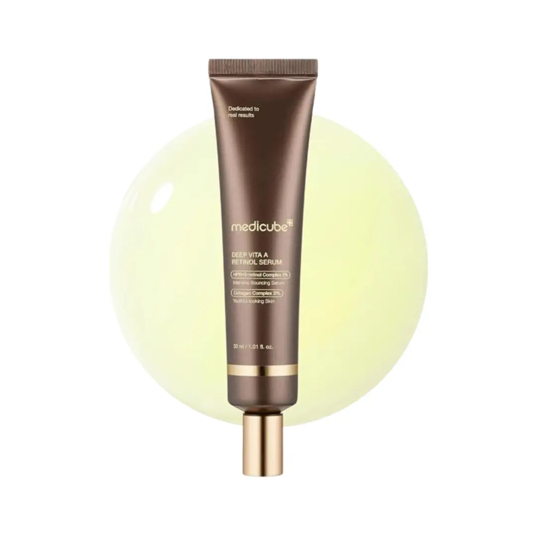 Medicube Deep Vita A Retinol Serum 30ml – Anti-Aging & Radiance Boosting Serum