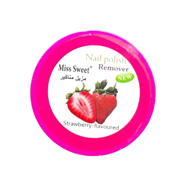 Miss Sweet Nail Polish Remover Strawberry Pads 38s
