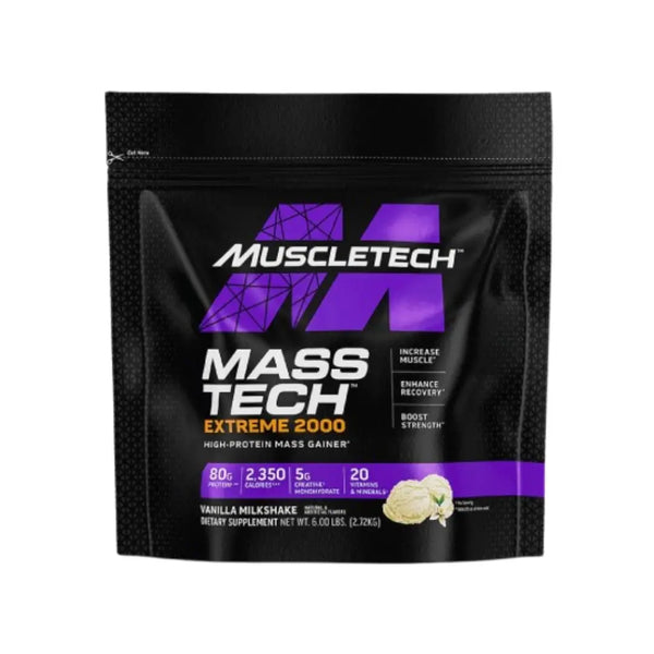 Muscletech MassTech Extreme 2000 6LB Vanilla Milkshake