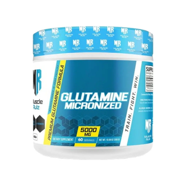 Muscle Rulz Glutamine Micronized 5000mg 300g Serv 60