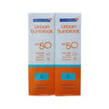 NOVACLEAR URBAN SUNBLOCK DRY SKIN SKIN SPF50 40ML عبوة ترويجية 1+1