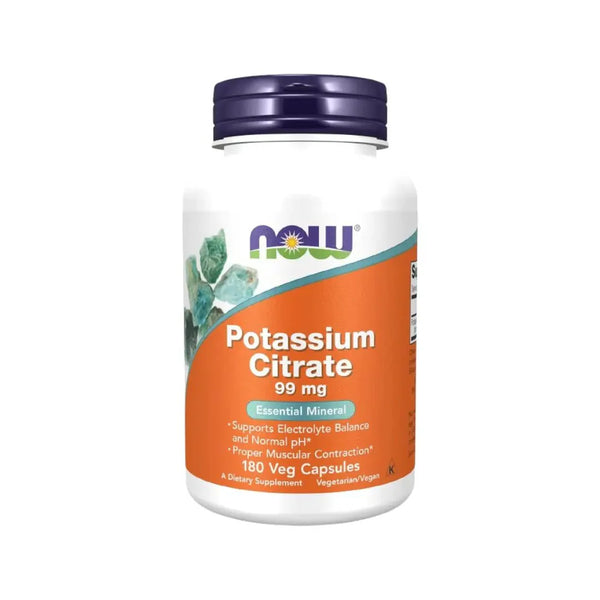 Now Potassium Citrate  80 Vegetable Capsules