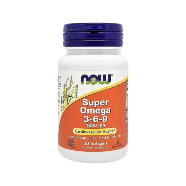 NOW Super Omega 3-6-9 1200mg Softgels