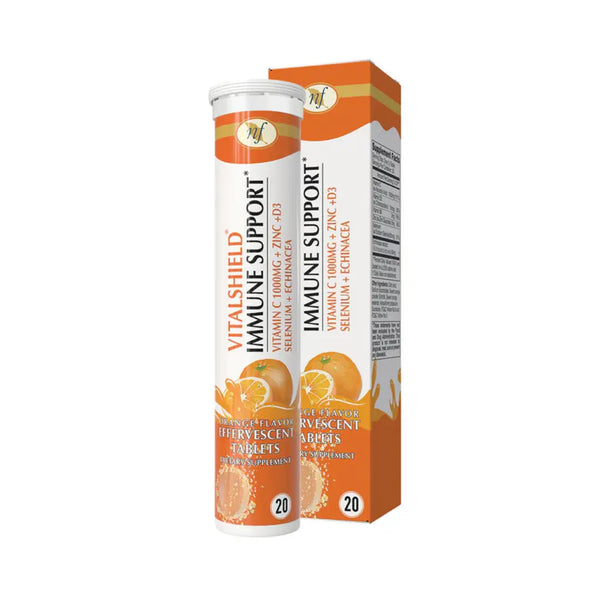Natural Fervor VitalShield Immune Support Effervescent Tablet 20s