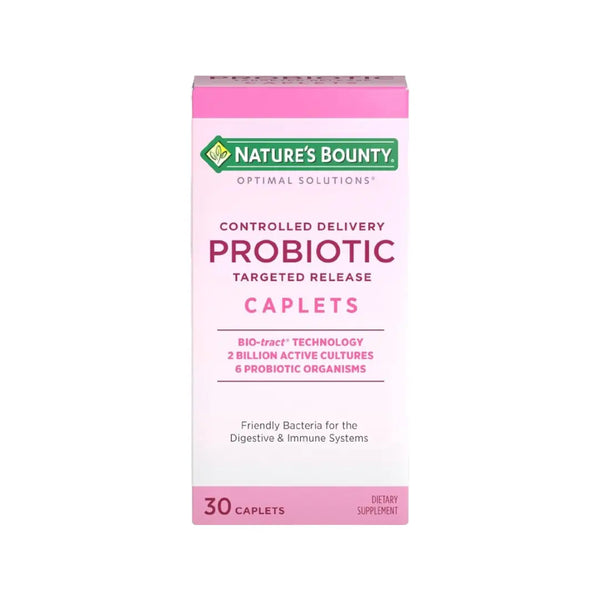 Nature's Bounty Controlled Delivery Probiotic Caplets 30