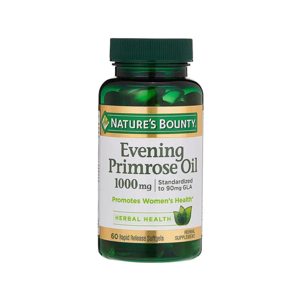 Nature's Bounty Evening Primrose Oil 1000mg Softgel 60s