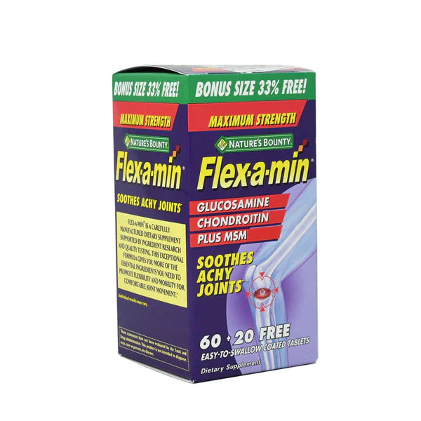 Nature’s Bounty Flex-A-Min 60+20 Tablets