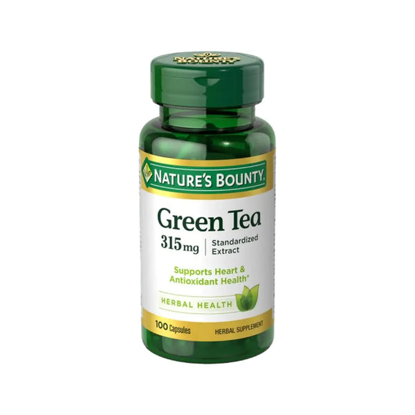 Nature's Bounty Green Tea 315mg Capsules 100
