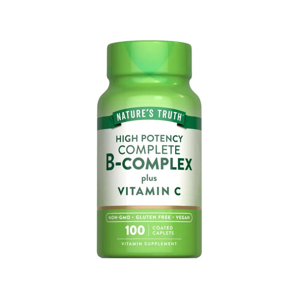 Nature's Truth Complete B-Complex Plus Vitamin C Caplet 100s