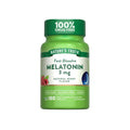 Nature's Truth Melatonin 3mg Natural Berry Fast Dissolve Tablets 180s | Vegan Nighttime Support Supplement