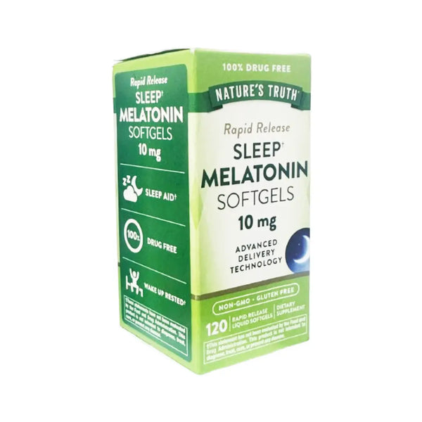 Nature's Truth Sleep Melatonin 10mg Softgel 120s