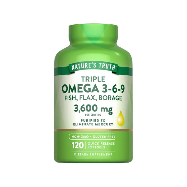 Nature's Truth Triple Omega 369 3600mg Softgel 120s