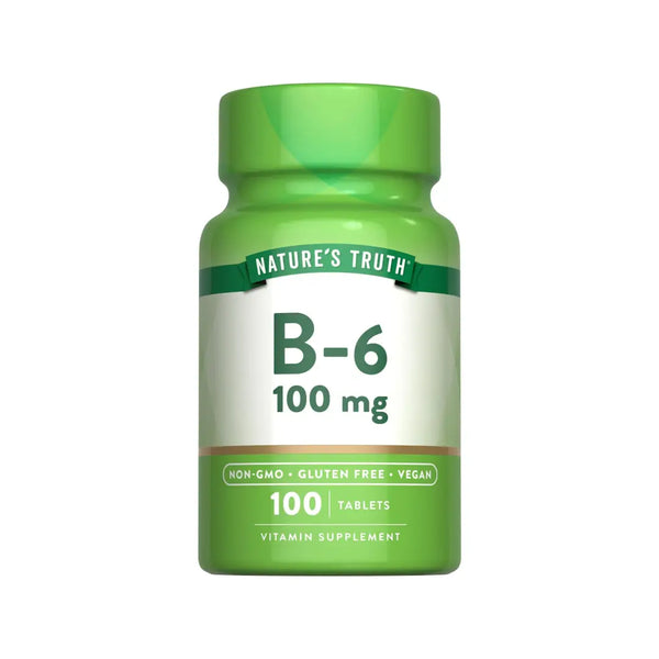 Nature's Truth Vitamin B6 100mg Tablet 100s