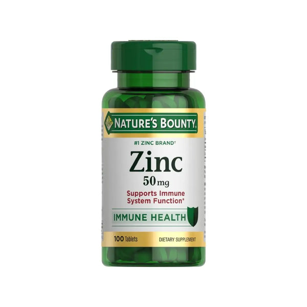 Natures Bounty Zinc 50mg Tablet 100s